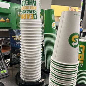 Subway - Cup station near the register - Sandwiches Near Me - Fulton, New York