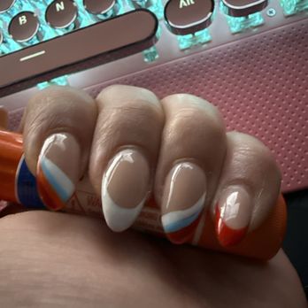 Venus Nails - Fill acrylic with design! - Nail Salons Near Me - Pasadena, Texas Venus Nails - Fill acrylic with design! - Nail Salons Near Me - Pasadena, Texas