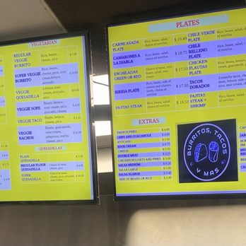 Burritos Tacos y Mas - Menu - Mexican Near Me - Morgan Hill, California Burritos Tacos y Mas - Menu - Mexican Near Me - Morgan Hill, California