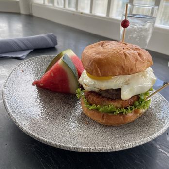 Lamplight Lounge - Brunch Burger* - New American Near Me - Anaheim, California