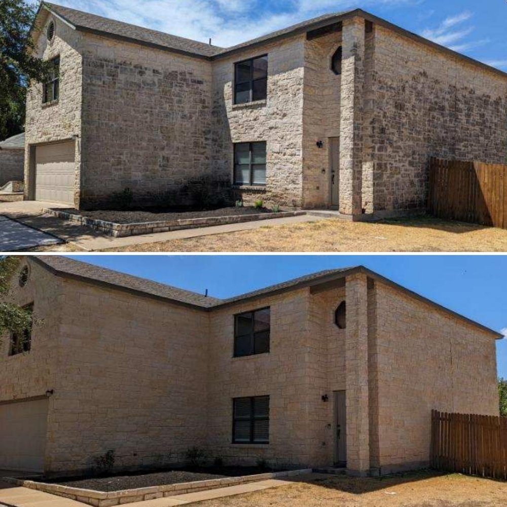 Slide of Texas Exterior Clean