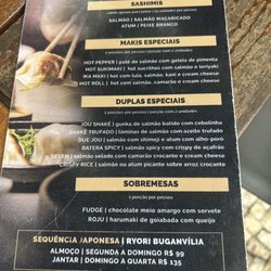 Ryori Sushi Lounge - Rodizio menu page 2