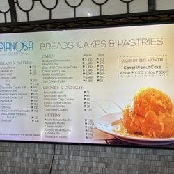 Pianosa Deli Shop - Menu
