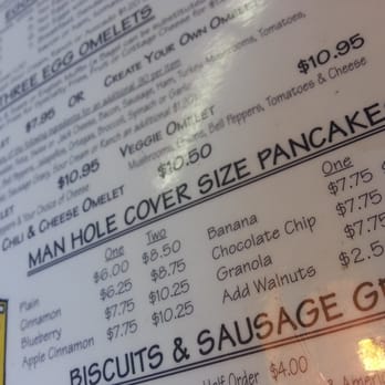 Potato Shack Cafe - A Man Hole Sized Pancake...literally! ! - American Near Me - Encinitas, California