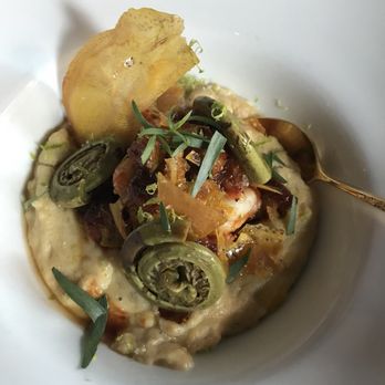 Dullboy - Bbq pork belly and shrimp - Cocktail Bars Near Me - Jersey City, New Jersey