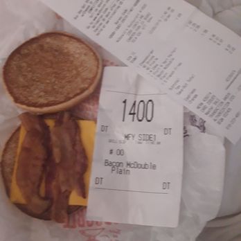McDonald's - Double Bacon Cheeseburger - Burgers Near Me - Cameron Park, California