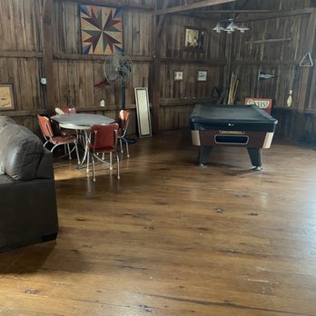 Rustic Barn Campground & RV Park - Pool table/rec room - RV Parks Near Me - Kieler, Wisconsin Rustic Barn Campground & RV Park - Pool table/rec room - RV Parks Near Me - Kieler, Wisconsin