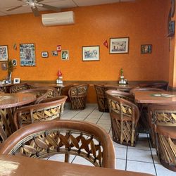 Inside restaurant.