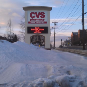 CVS Pharmacy - Street sign - Drugstores Near Me - Greenfield, Massachusetts