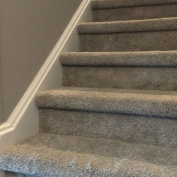 Michael's Carpets - Wrapped bull nose stairs - Carpeting Near Me - Huntington Beach, California