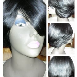 Handmade human wigs and Hair accessories