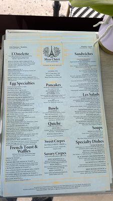 Menu photo 3 Mon Cheri Cafe & Bistro Encinitas, CA Menu photo 3 Mon Cheri Cafe & Bistro Encinitas, CA