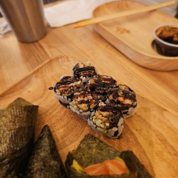 Akino - Eel Cucumber roll. Decent - Sushi Bars Near Me - Flushing, New York