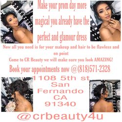CR Beauty - Makeup and hairstyle