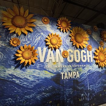 Van Gogh - Sign - Art Museums Near Me - Tampa, Florida