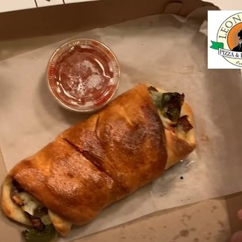 Leonardo's Pizza & Restaurant - Sausage Roll - The absolute BEST!!!! - Italian Near Me - Massapequa, New York