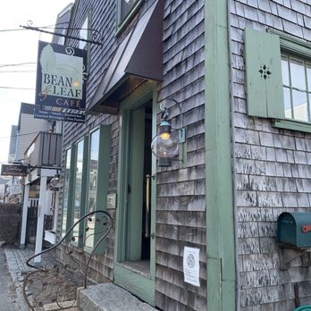 Bean & Leaf Cafe - Outside - Coffee & Tea Near Me - Rockport, Massachusetts