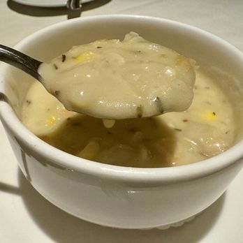 Shadowbrook - Clam chowder ($12.50) - American Near Me - Capitola, California Shadowbrook - Clam chowder ($12.50) - American Near Me - Capitola, California