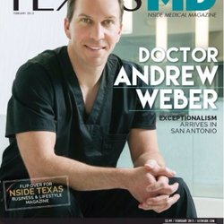 Excel Dental and Implant Center - Dr. Weber on the cover of Texas MD.