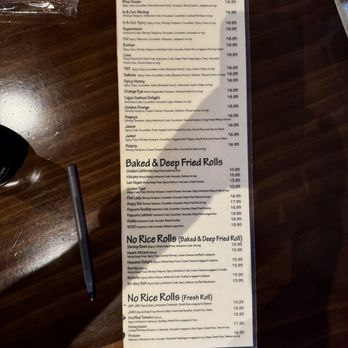 Sushi One Spot - Menu of special rolls which are included with AYCE menu. As of 07/2024 - Sushi Bars Near Me - Montclair, California Sushi One Spot - Menu of special rolls which are included with AYCE menu. As of 07/2024 - Sushi Bars Near Me - Montclair, California