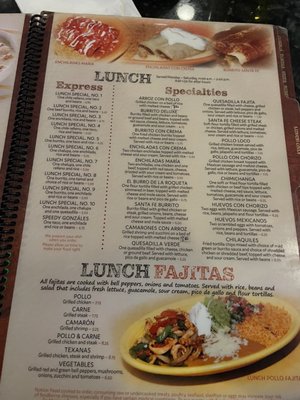 Menu photo 3 Santa Fe Mexican Grill Greensboro, NC