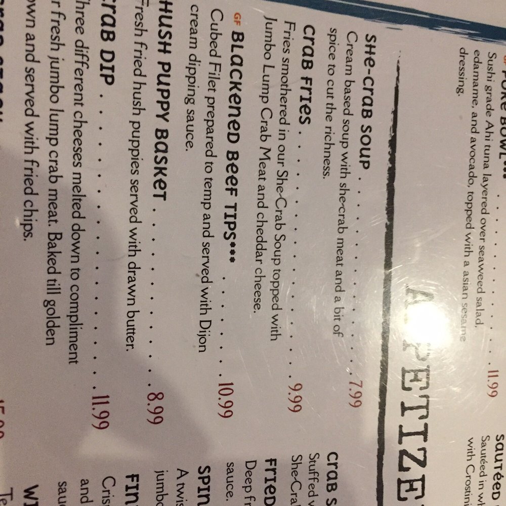 CJ Finz - Seafood Near Me - Manassas, Virginia