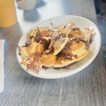 Hot off the Griddle - Chocolate chip pancakes - Breakfast & Brunch Near Me - Rocklin, California