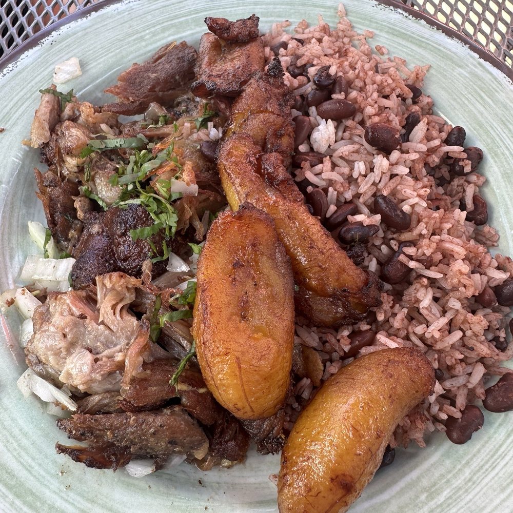 Guajiros Miami Eatery - Plantains, pork and rice and beans - Coffee & Tea Near Me - Charlottesville, Virginia Guajiros Miami Eatery - Plantains, pork and rice and beans - Coffee & Tea Near Me - Charlottesville, Virginia