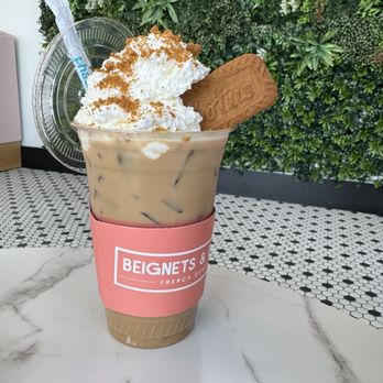 Beignets & Brew - Biscoff Cookie Butter Latte - Coffee & Tea Near Me - Destin, Florida Beignets & Brew - Biscoff Cookie Butter Latte - Coffee & Tea Near Me - Destin, Florida