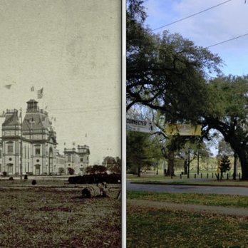 Audubon Park - Former site of the 1884-85 exposition's Main Building in Audubon Park - Parks Near Me - New Orleans, Louisiana