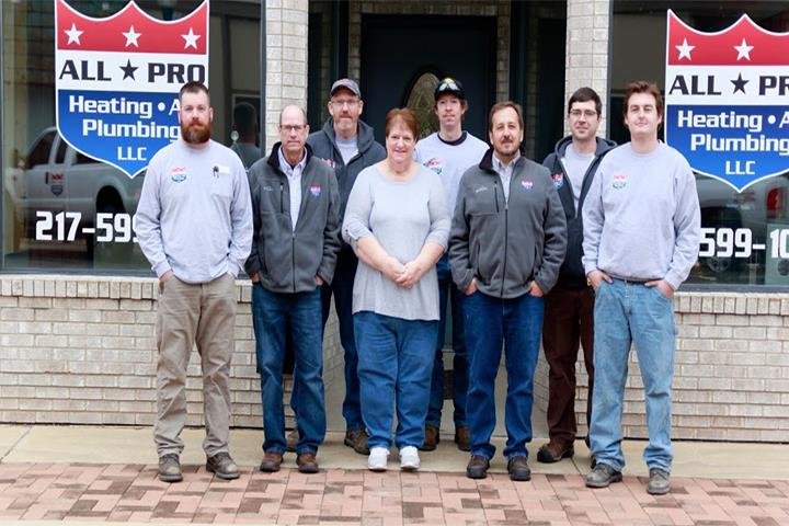 Slide of All Pro Heating AC Plumbing