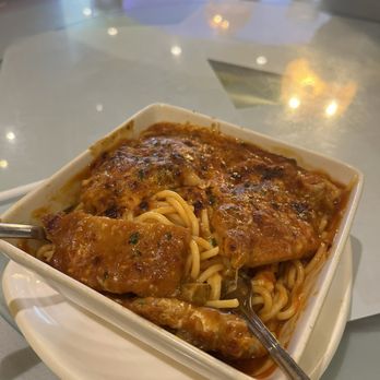 Longten Cafe - Baked Porkchop over Pasta - Hong Kong Style Cafe Near Me - Monterey Park, California Longten Cafe - Baked Porkchop over Pasta - Hong Kong Style Cafe Near Me - Monterey Park, California