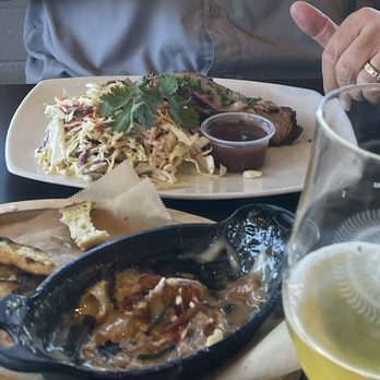 HopSaint Brewing - Smoked brisket with slaw - New American Near Me - Torrance, California HopSaint Brewing - Smoked brisket with slaw - New American Near Me - Torrance, California