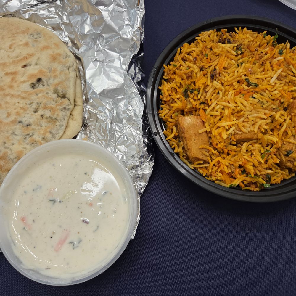 Raaga Tandoor - Chicken Biryani had plenty of chicken and was awesome. I also had the keema naan. Also awesome! If they could just fix the gift card... - Indian Near Me - Burke, Virginia Raaga Tandoor - Chicken Biryani had plenty of chicken and was awesome. I also had the keema naan. Also awesome! If they could just fix the gift card... - Indian Near Me - Burke, Virginia