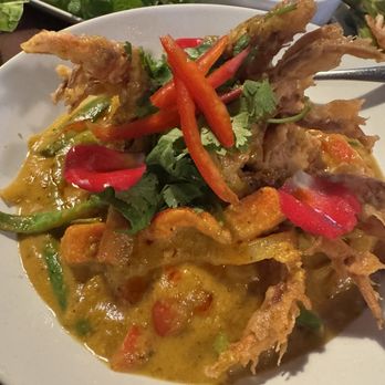 Krung Thep Thai Bistro - Crispy Soft Shell Crab Curry - Thai Near Me - Corona, California Krung Thep Thai Bistro - Crispy Soft Shell Crab Curry - Thai Near Me - Corona, California