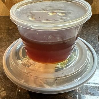 Issho Ni Poke Bar - Ramen bowl broth separate ! - Poke Near Me - Mentor, Ohio