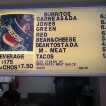 Isaac's Cafe - green burrito has pork chile verde, red one: beef chile colorado - Mexican Near Me - Wilmington, California Isaac's Cafe - green burrito has pork chile verde, red one: beef chile colorado - Mexican Near Me - Wilmington, California