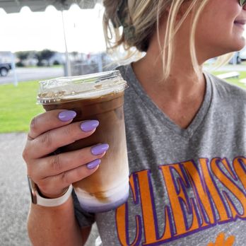 The Bumble Bean - Iced honey lavender coffee - Coffee & Tea Near Me - Anderson, South Carolina The Bumble Bean - Iced honey lavender coffee - Coffee & Tea Near Me - Anderson, South Carolina