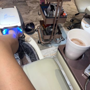 InStyle Nails & Spa - My cold cider and pedicure - Nail Salons Near Me - Davenport, Florida InStyle Nails & Spa - My cold cider and pedicure - Nail Salons Near Me - Davenport, Florida