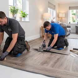 The Carpet Man - Need new floors without a week-long disruption to your home? The Carpet Man offers professional luxury vinyl plank installation in Santa Fe