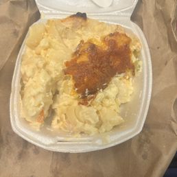 TASTELESS. This is the worst Haitian Mac and cheese ever. I understand they have a new location but what happened to the food quality TASTELESS. This is the worst Haitian Mac and cheese ever. I understand they have a new location but what happened to the food quality