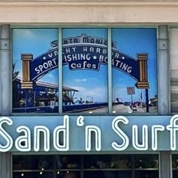 Exterior outside entrance of Sand 'n Surf - Sand 'n Surf - Santa Monica, California Exterior outside entrance of Sand 'n Surf - Sand 'n Surf - Santa Monica, California