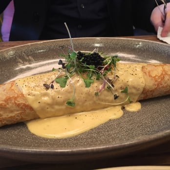 OEB Breakfast - Bridgeland - Canadian lobster and shrimp crepe. My favourite - Breakfast & Brunch Near Me - Calgary, Alberta OEB Breakfast - Bridgeland - Canadian lobster and shrimp crepe. My favourite - Breakfast & Brunch Near Me - Calgary, Alberta