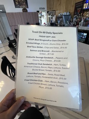 Menu photo 4 Toast On 60 Tampa, FL Menu photo 4 Toast On 60 Tampa, FL