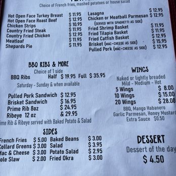 Barracuda 2 Restaurant - Menu - Burgers Near Me - Okeechobee, Florida