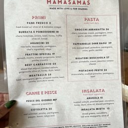 Menu Menu