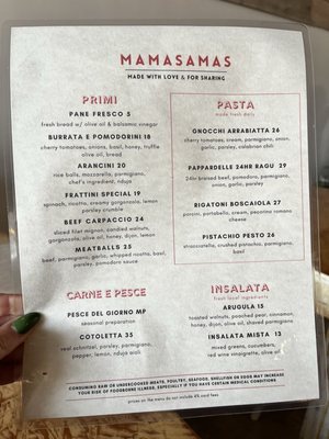 Menu photo 5 Mamasamas Restaurant Neptune Beach, FL Menu photo 5 Mamasamas Restaurant Neptune Beach, FL