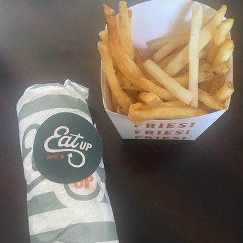 Eat Up Drive In - Caesar Wrap and fries - Fast Food Near Me - Phoenix, Arizona