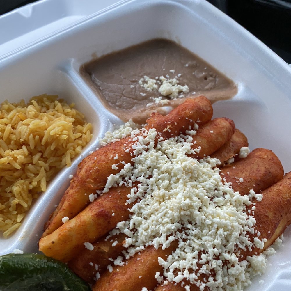 Tostada Regia - Airline - Enchiladas Nortenas - Mexican Near Me - Houston, Texas