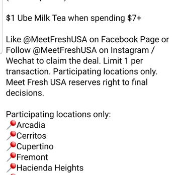 Meet Fresh - Promo - Desserts Near Me - Cerritos, California Meet Fresh - Promo - Desserts Near Me - Cerritos, California